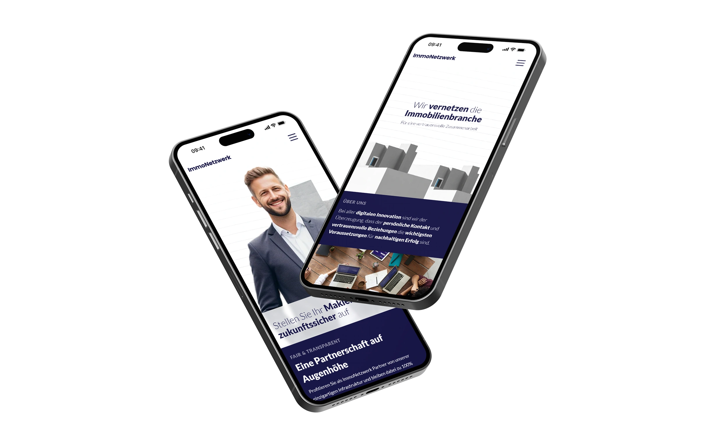 ImmoNetzwerk website preview